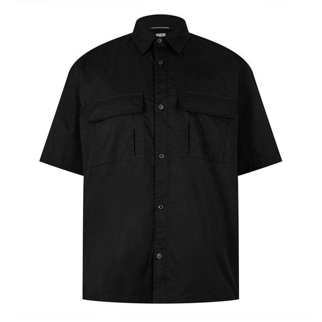 CP Company Shirts - Long Sleeve - Black